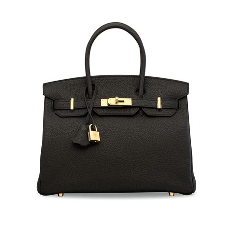 birkin 30 black togo gold hardware